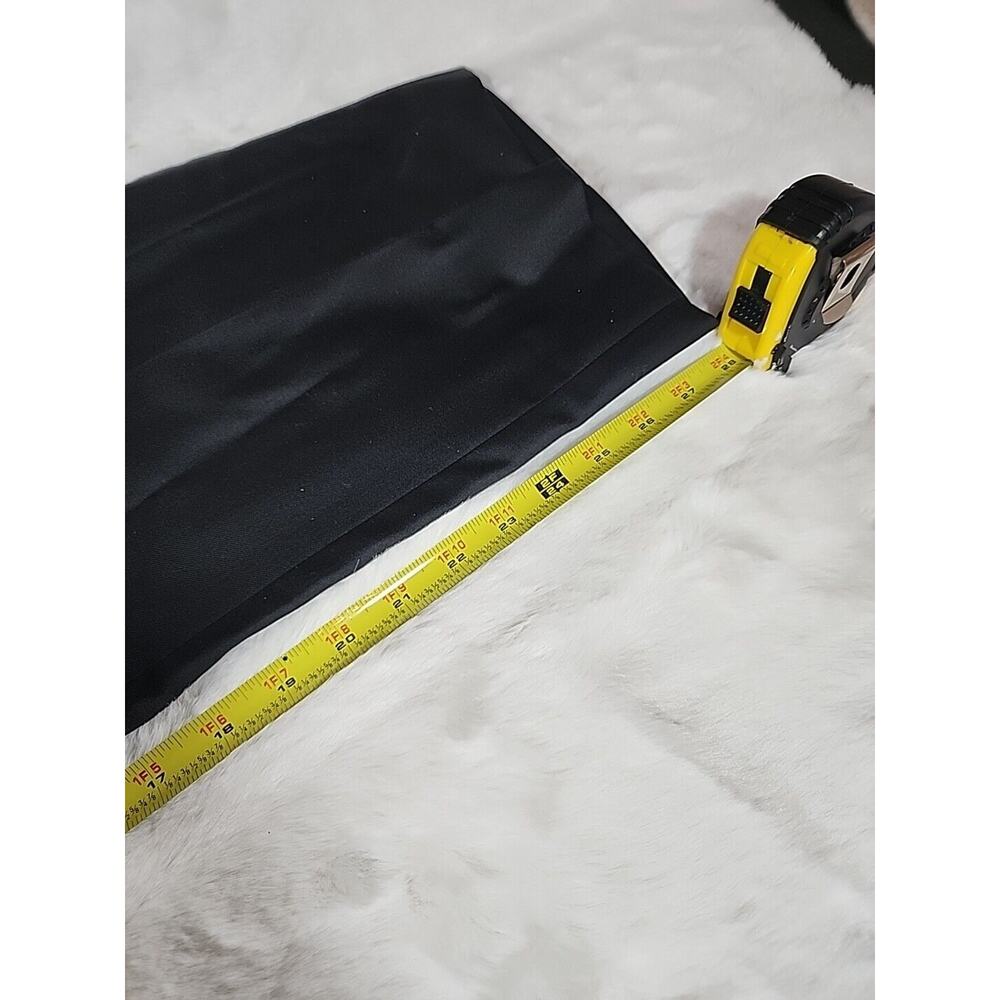 Peter Millar Solid Black Flat Front Suit Pants Si… - image 8